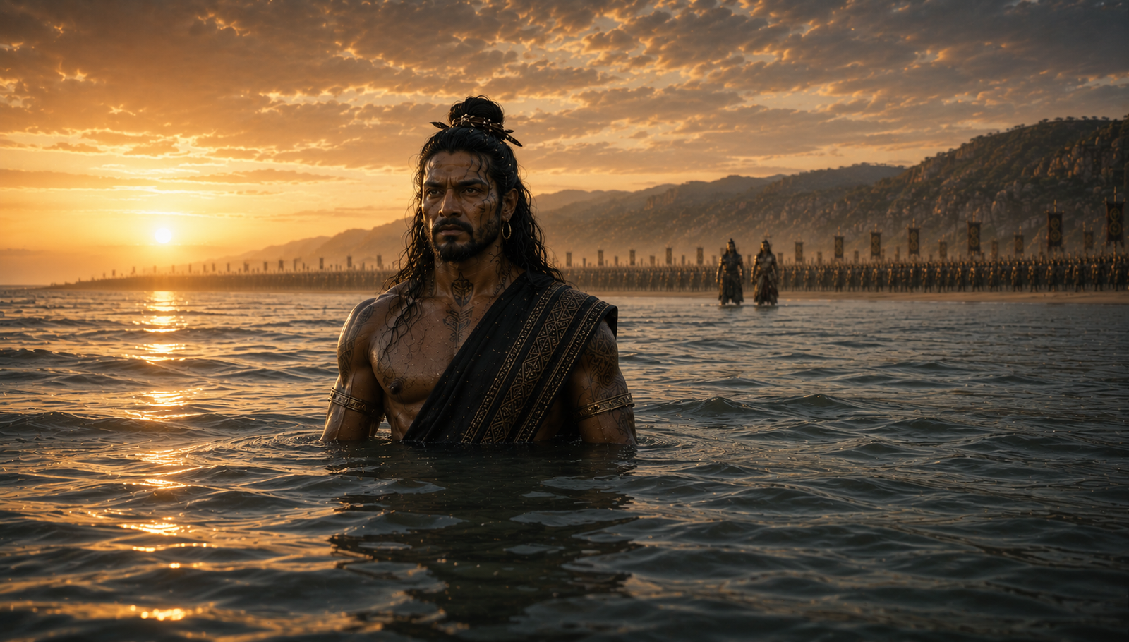 Vasuki, king of the Nagas